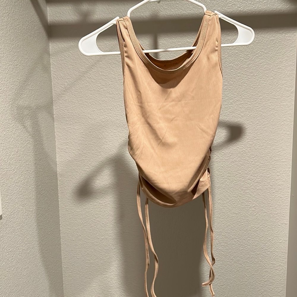SHEIN drawstring top